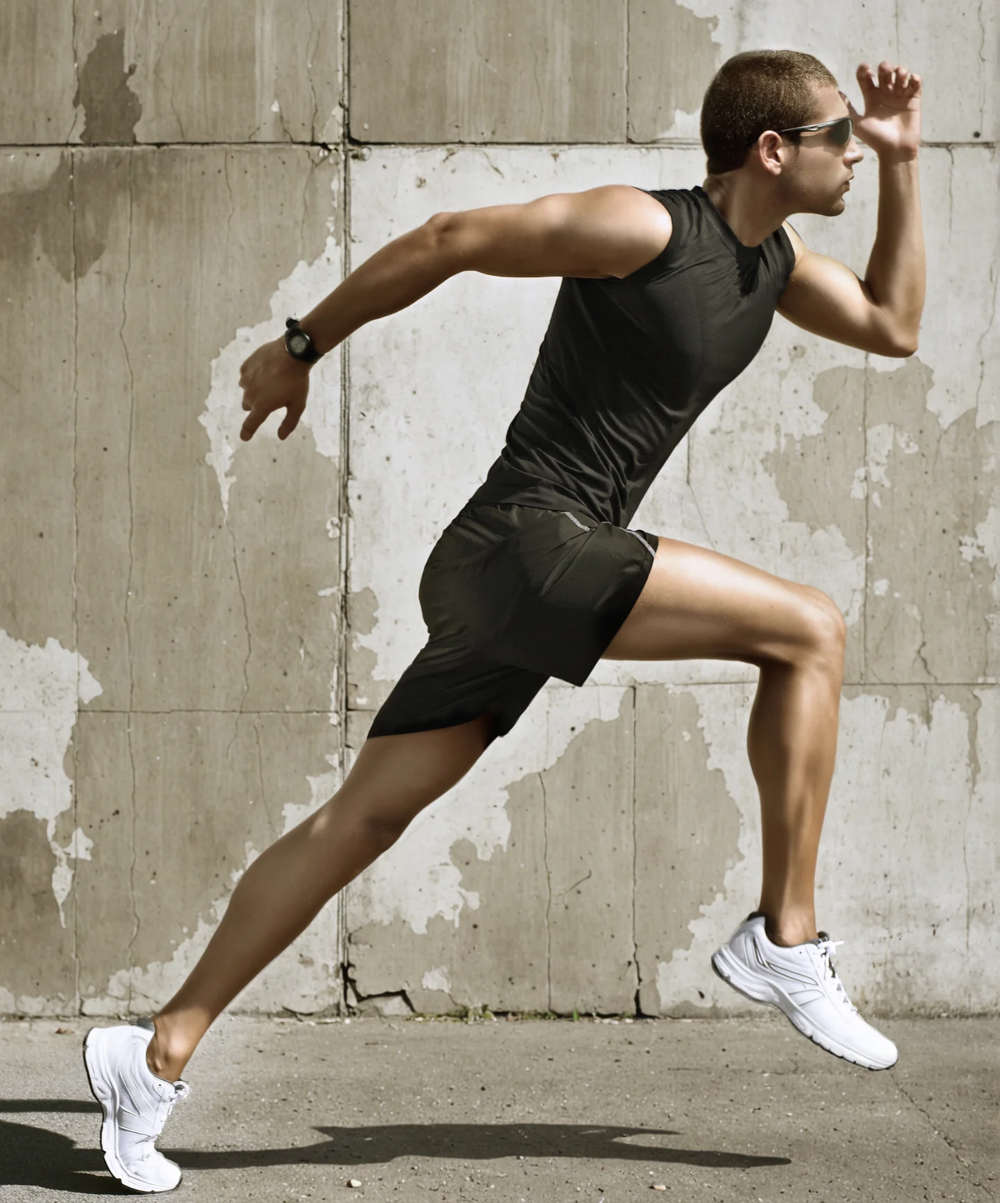 Common running injuries body map